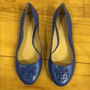 Blue Tory Burch Flats in Size 7.5, Great Condition